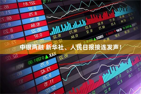 中银两融 新华社、人民日报接连发声！